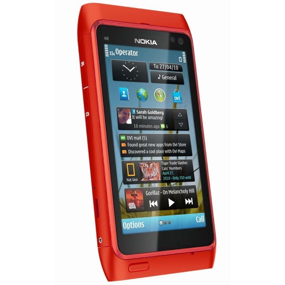 Nokia N8 Rojo