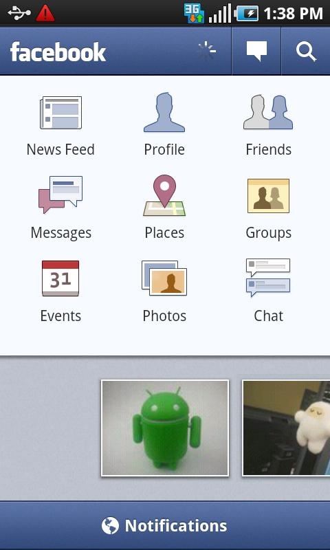 Facebook para Android 1.5.3