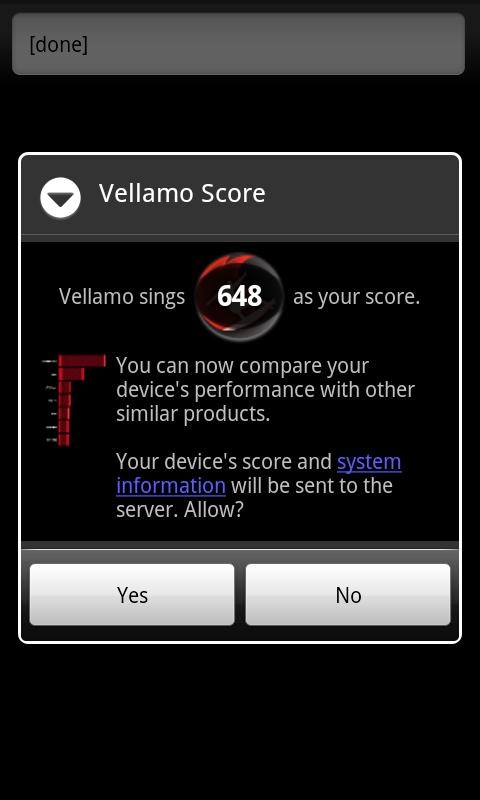 vellamo mobile web benchmark