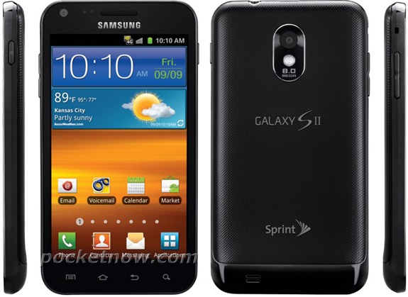 Samsung Epic 4G Touch Sprint Galaxy S II