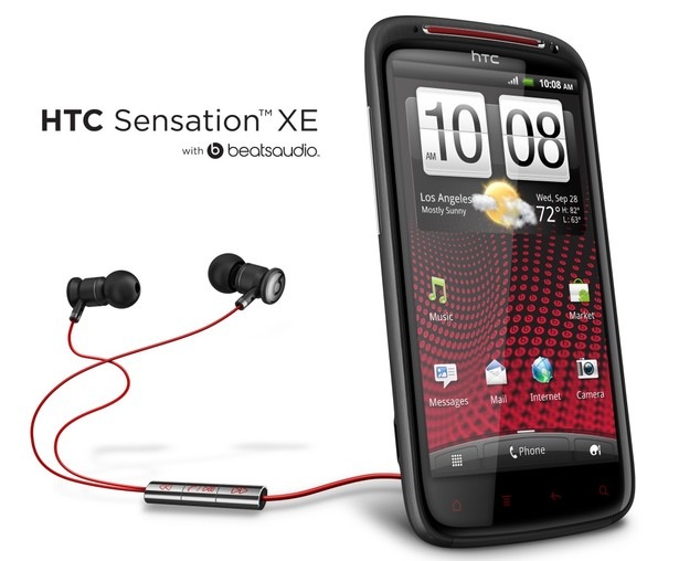 htc sensation xe beats audio