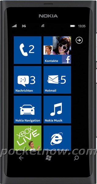 Nokia 800 negro