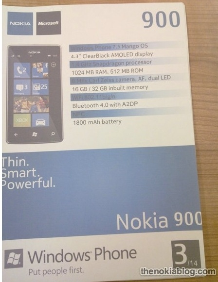 Nokia 900