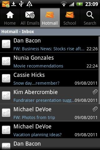 hotmail android