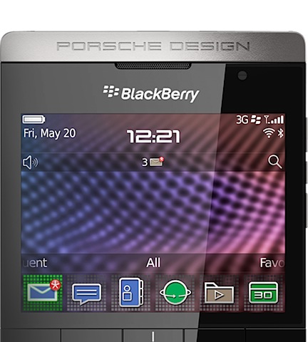 porsche design p9981 blackberry
