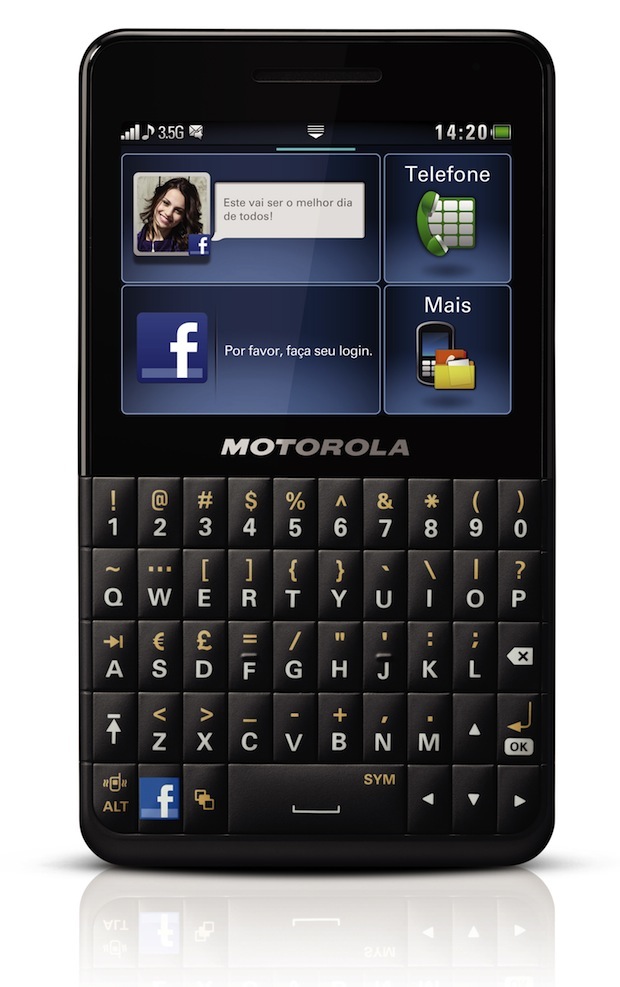 Motorola MotoKey Social brasil TIM