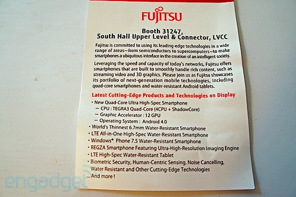 Fujitsu Tegra 3