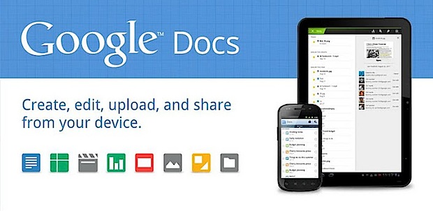 Google Docs Android colaborativo