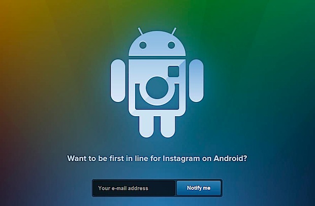 instagram android signup