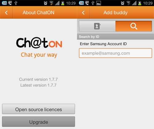 chaton Android actualizacion