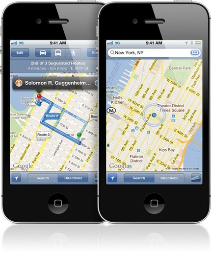 iphone maps