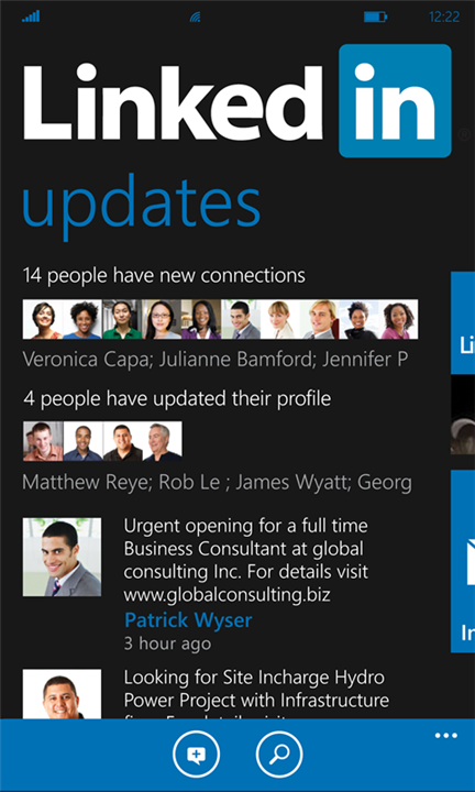 linkedin Windows Phone