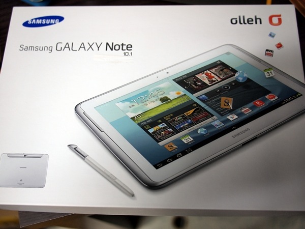 galaxy note 101 unboxing