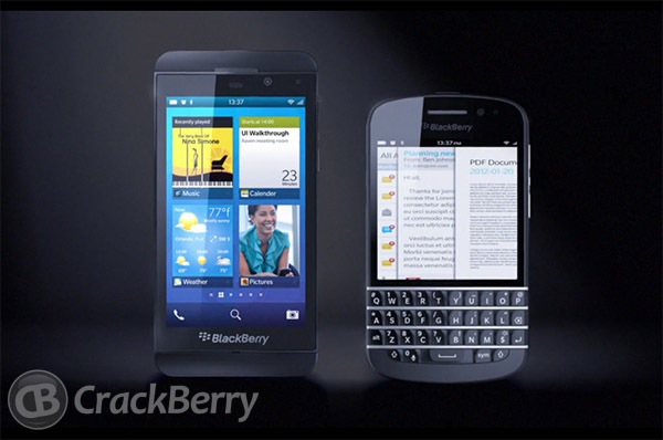 BlackBerry 10 smartphones