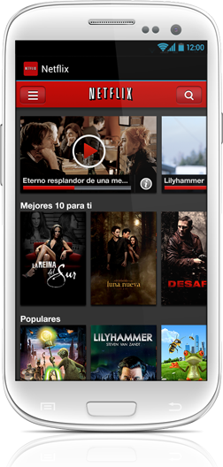 Netflix UI Android