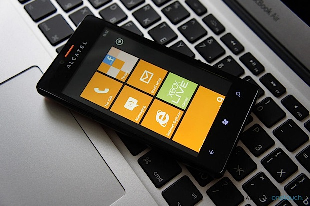Alcatel One Touch View Windows Phone 7.8
