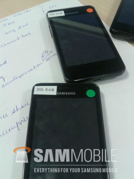 Samsung prototipo 3GB RAM