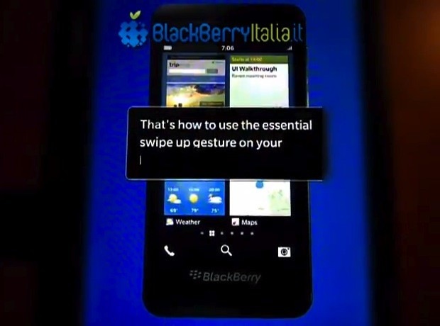 blackberry 10 tutorial videos