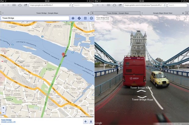 Google Maps Street View iOS 6