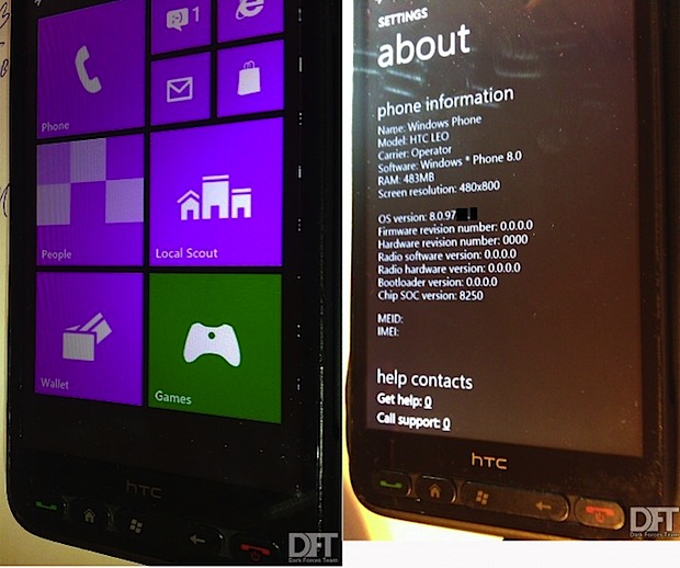 HD2 Windows Phone 8