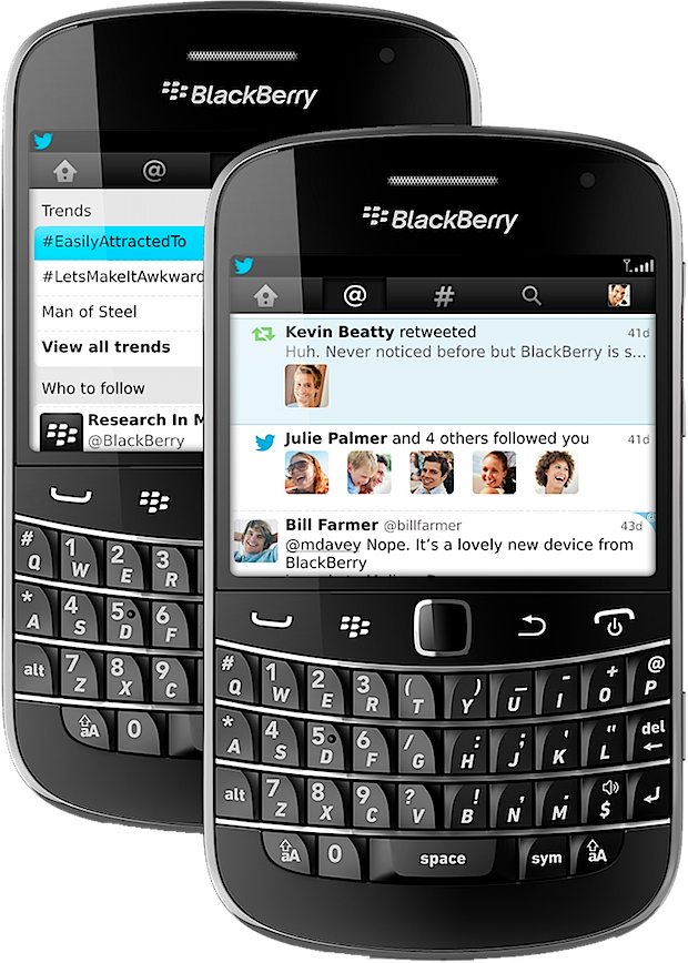Twitter para BlackBerry 4.0