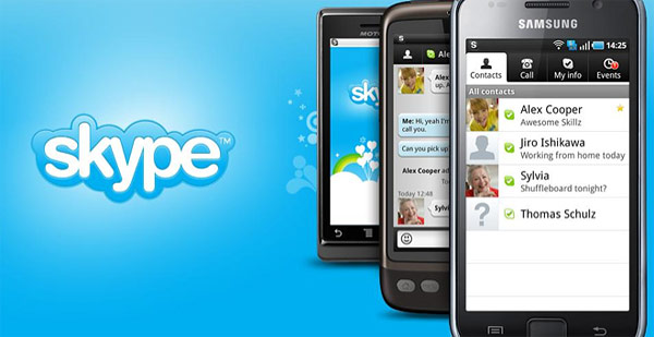 Skype tablets Android