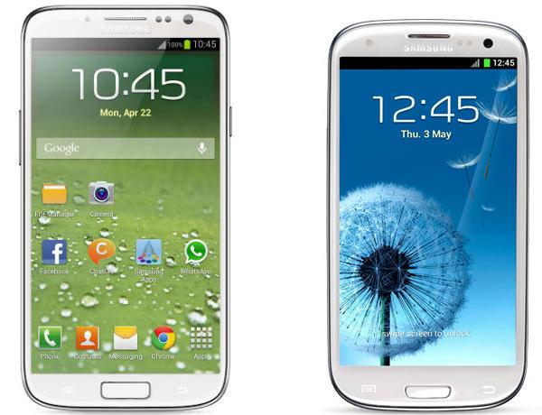 Galaxy S4 y S3