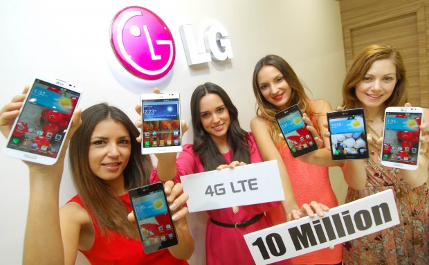 LG 10 millones Smartphones LTE