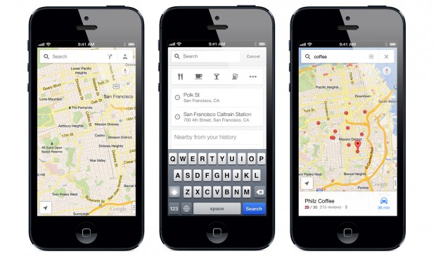 Google Maps 1.1 para iOS