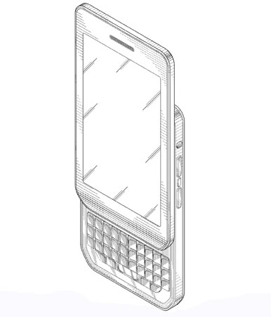 BlackBerry Slider patente