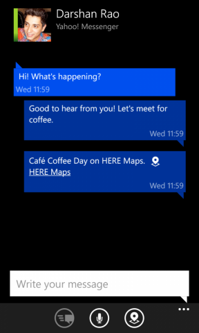 Nokia Chat windows Phone 8