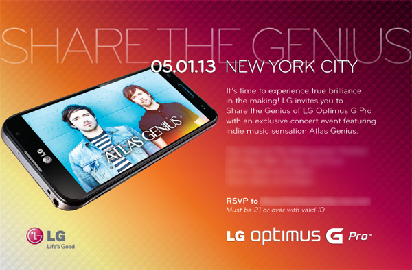LG Optimus G Pro USA
