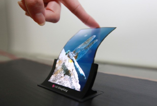 LG pantalla OLED flexible 5 pulgadas