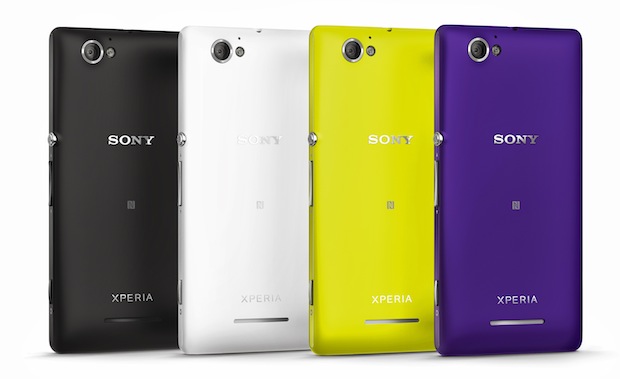 Sony Xperia M colores