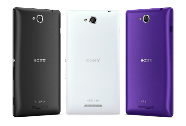 Sony Xperia C colores