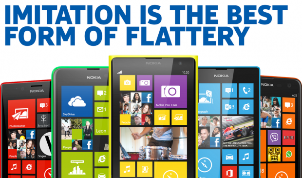 Nokia Lumia iPhone 5C