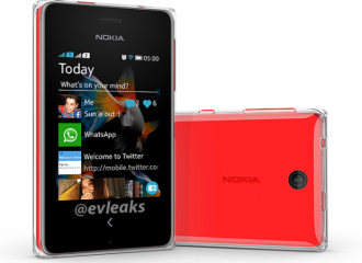 Nokia Asha 500 se filtra en imagen de prensa
