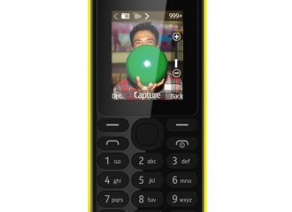 Nokia 108, un celular con cámara por 29 dólares