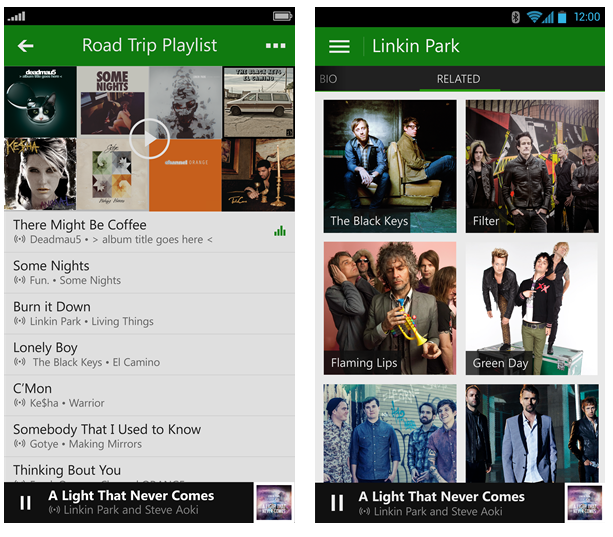 xbox music ios android