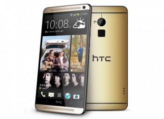 HTC One max debuta en color dorado