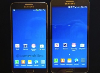 Samsung Galaxy Note 3 Neo fotografiado junto al Note 3