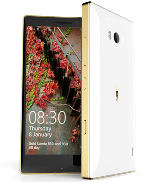 Lumia 930 dorado