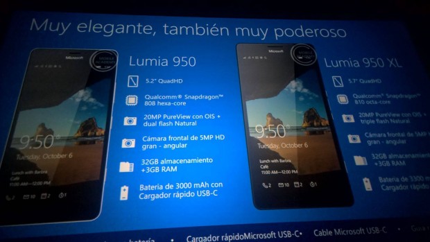 lumia 950 xl y 950
