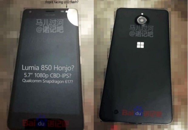 Lumia 850 filtrado