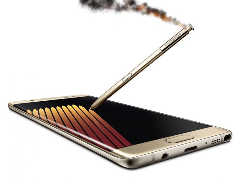 Samsung: dos problemas diferentes de batería causaron el fuego en el Galaxy Note 7