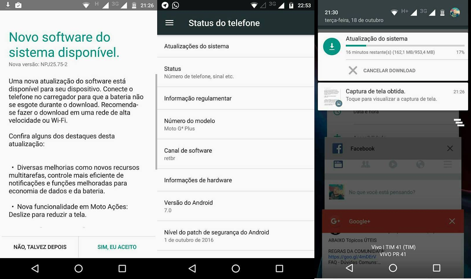 nougat g4 plus Android Nougat