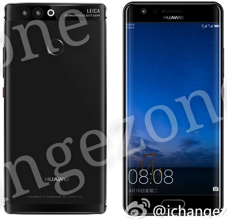 Huawei P10 se filtra en fotos de prensa sugiriendo modelo con pantalla curva