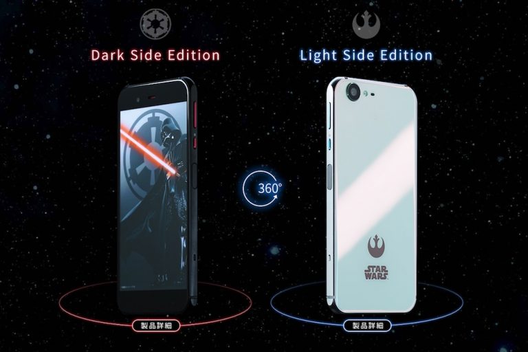 Smartphones Star Wars lanzados en Japón