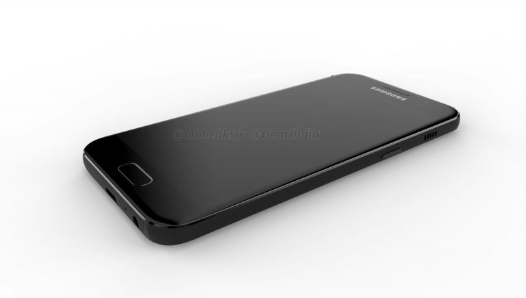 Renders del Galaxy A3 (2017) revelan pantalla 2.5D y chasis metálico