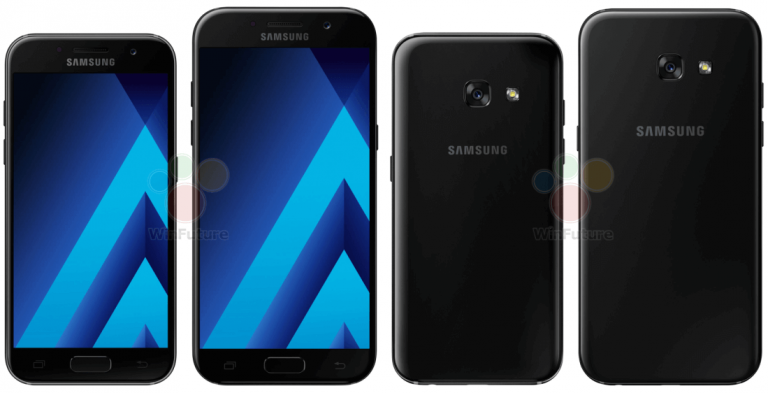 Samsung Galaxy A5 (2017) y Galaxy A3 (2017) se filtran en fotos de prensa